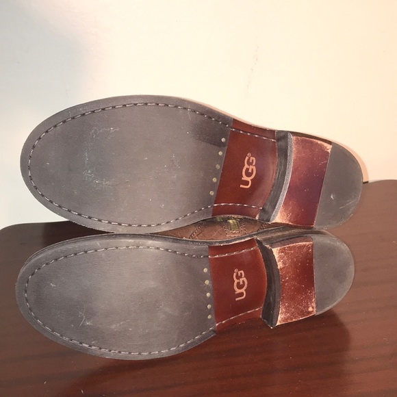 UGG women’s Stud Moto Leather Boots 8 - Picture 8 of 12